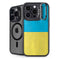 Ukraine Flag Distressed iPhone 16 Pro Kickstand Case